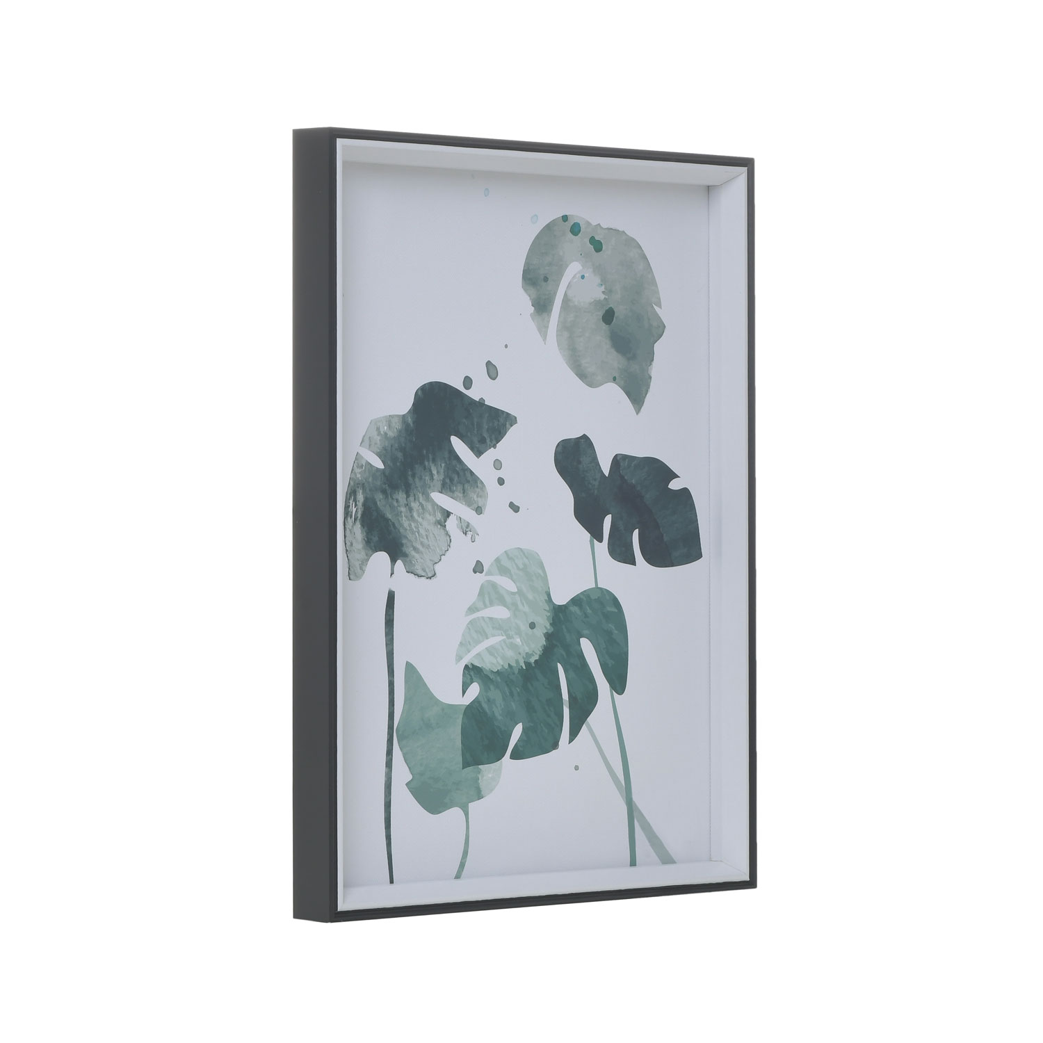 Obraz s listy, dřevěný rám, 6-90-824-0014,  InArt